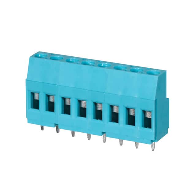 TB009-508-08BE TERMINAL BLOCK, SCREW TYPE, 5.08