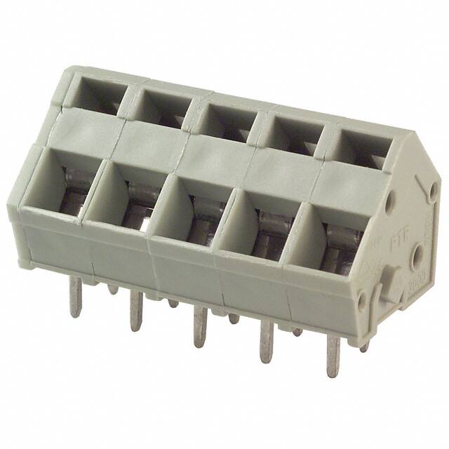 ED3000/5 TERM BLOCK 5POS 45DEG 5MM PCB
