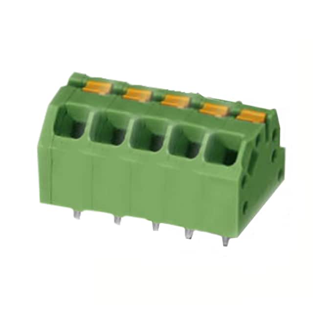 1862301 TERM BLOCK 5POS 45DEG 5MM PCB