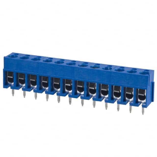 OSTTA120161 TERM BLK 12P SIDE ENTRY 5MM PCB
