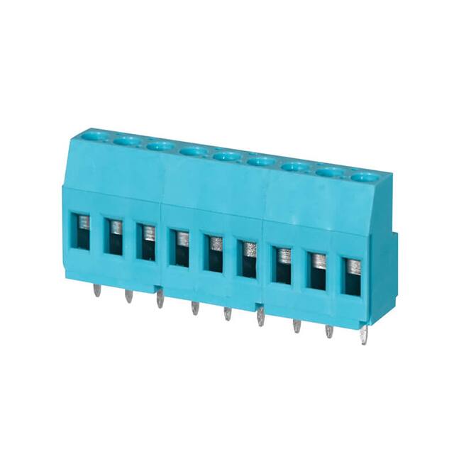 TB009-508-09BE TERMINAL BLOCK, SCREW TYPE, 5.08