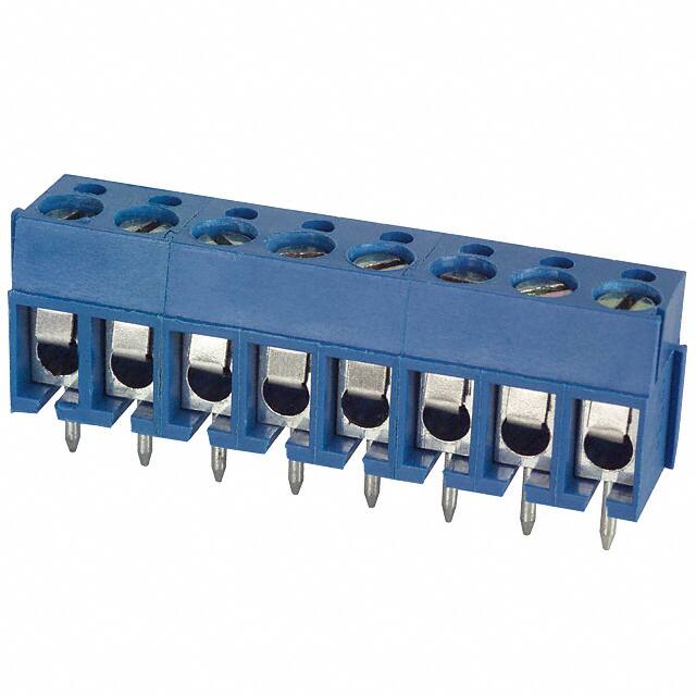 ED100/8DS TERM BLK 8POS SIDE ENTRY 5MM PCB