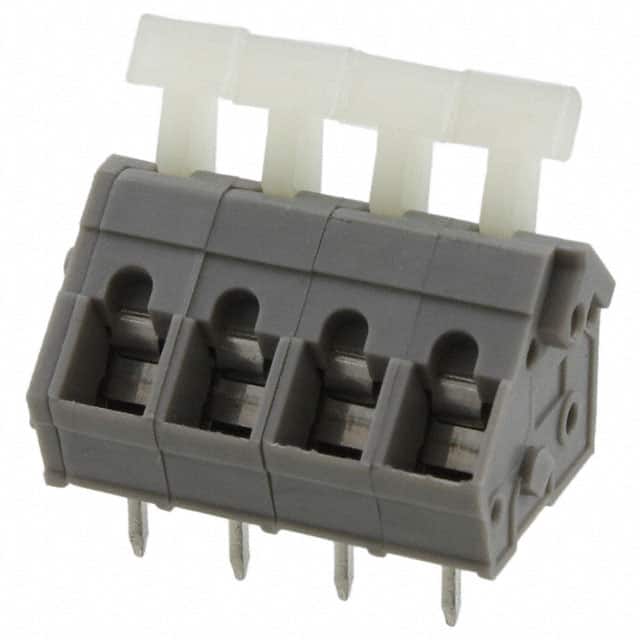 691414720004B TERM BLOCK 4POS 45DEG 5MM PCB