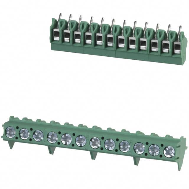 1988901 TERM BLOCK 12POS 45DEG 5MM PCB