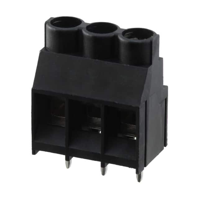 1714942 TERM BLK 3P SIDE ENT 6.35MM PCB