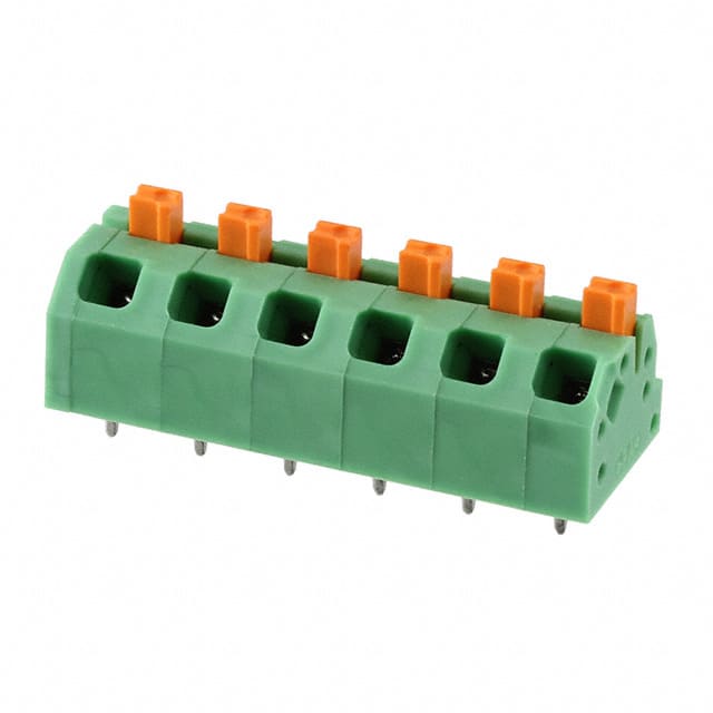 1862453 TERM BLOCK 6POS 45DEG 5MM PCB