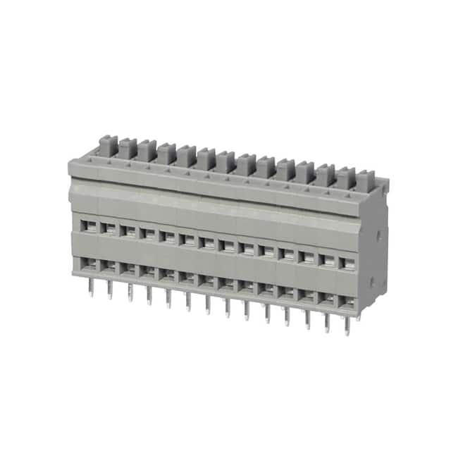 TBL009V-254-14GY-2GY TERMINAL BLOCK, SCREWLESS, 2.54,
