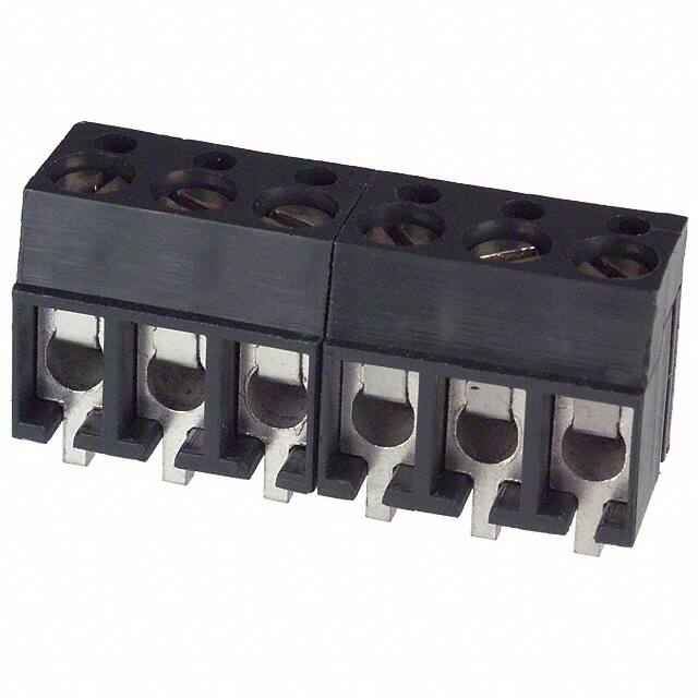 ED104/6DS TERM BLK 6POS SIDE ENTRY 5MM PCB