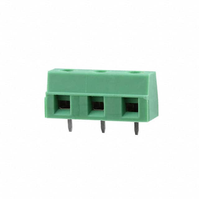 1707030 TERM BLK 3P SIDE ENT 7.62MM PCB