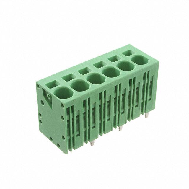 EB167A-06-M-180 EURO BLOCK, 6 POSITION
