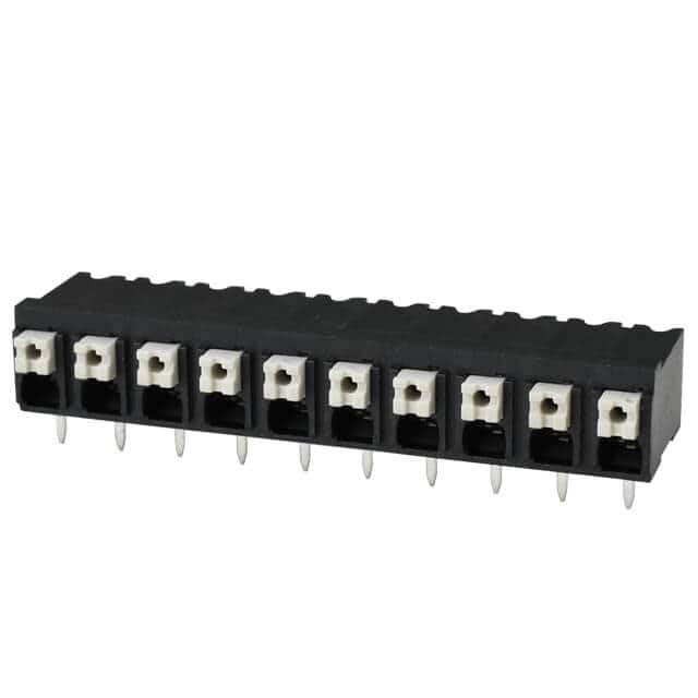 TBLH10-500-10BK TERMINAL BLOCK, SCREWLESS, HIGH