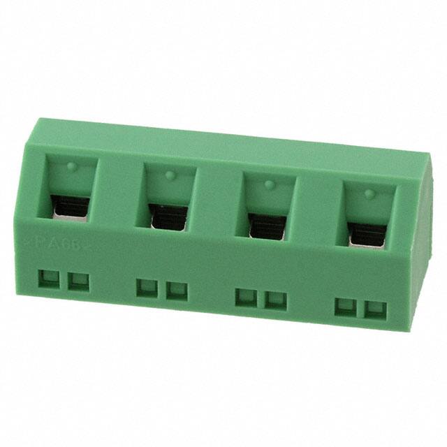 1718621 TERM BLOCK 4POS 55DEG 7.62MM PCB