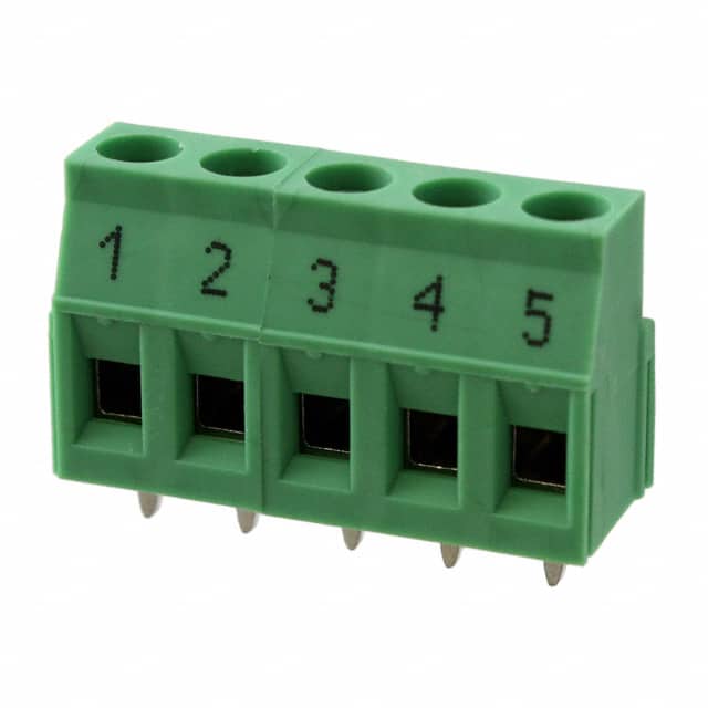 1995046 TERM BLK 5P SIDE ENT 5.08MM PCB