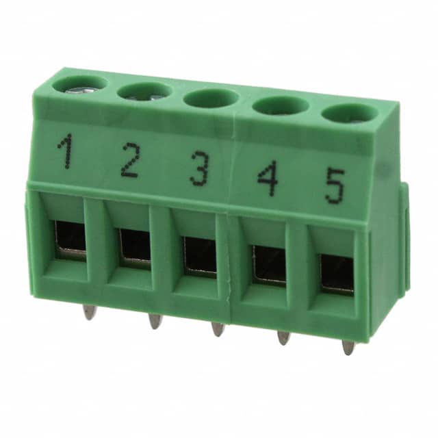 1710515 TERM BLK 5POS SIDE ENTRY 5MM PCB