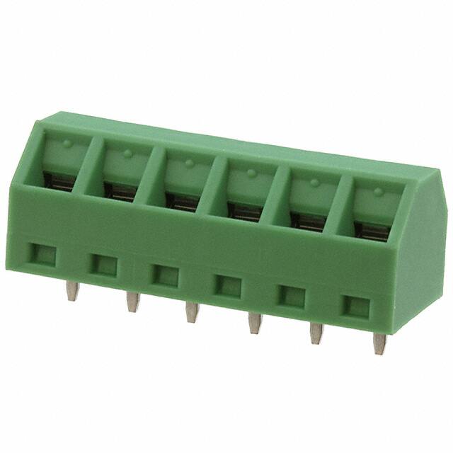 1869253 TERM BLOCK 6POS 55DEG 5.08MM PCB