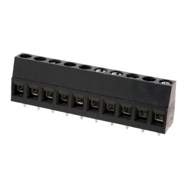 0395443010 TERM BLK 10P SIDE ENT 5.08MM PCB