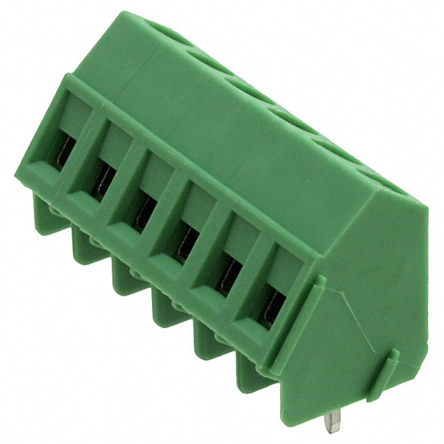 1733457 TERM BLOCK 6POS 55DEG 5MM PCB