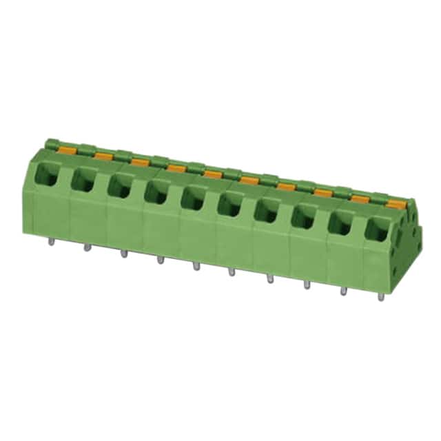 1862356 TERM BLOCK 10POS 45DEG 5MM PCB