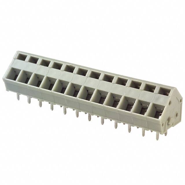 ED3000/12 TERM BLOCK 12POS 45DEG 5MM PCB