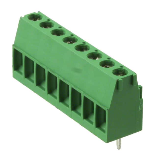 284392-8 TERM BLK 8P SIDE ENT 3.81MM PCB