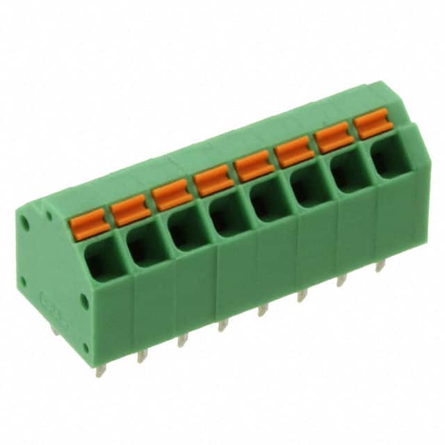 1751529 TERM BLOCK 8POS 45DEG 3.81MM PCB