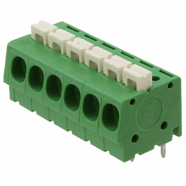 1986711-6 TERM BLK 6POS SIDE ENTRY 5MM PCB