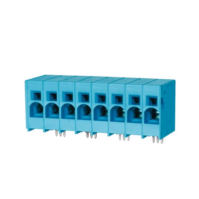 TBL008-1000-08BE TERMINAL BLOCK, SCREWLESS, 10.0,
