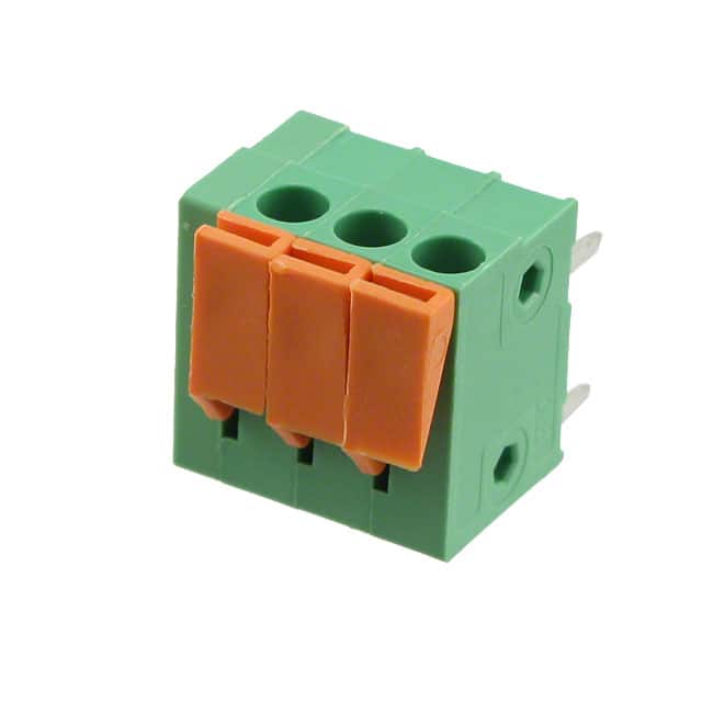 HA0371500000G TERM BLK 3P SIDE ENT 3.81MM PCB
