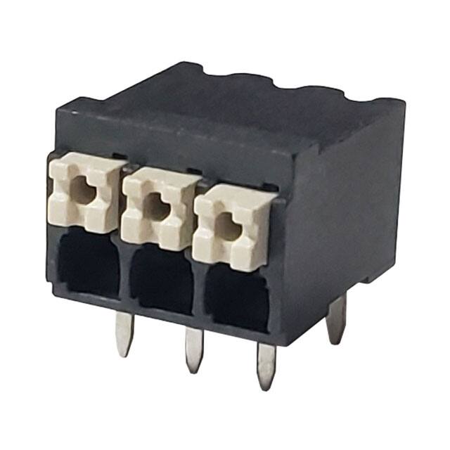 EB142A-03-A-90 EURO BLOCK CONN 3.50MM 3POS