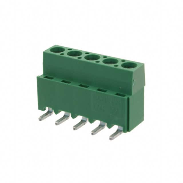 282851-5 TERM BLK 5POS TOP ENT 5.08MM PCB