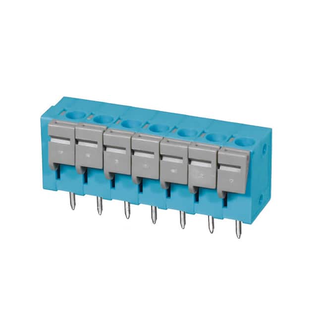 TBL004V-508-07BE-2GY TERMINAL BLOCK, SCREWLESS, 5.08,