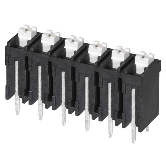 TBLH10V-500-06BK TERMINAL BLOCK, SCREWLESS, HIGH