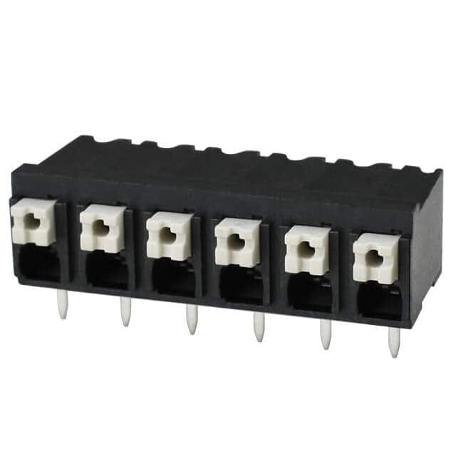 TBLH10-500-06BK TERMINAL BLOCK, SCREWLESS, HIGH