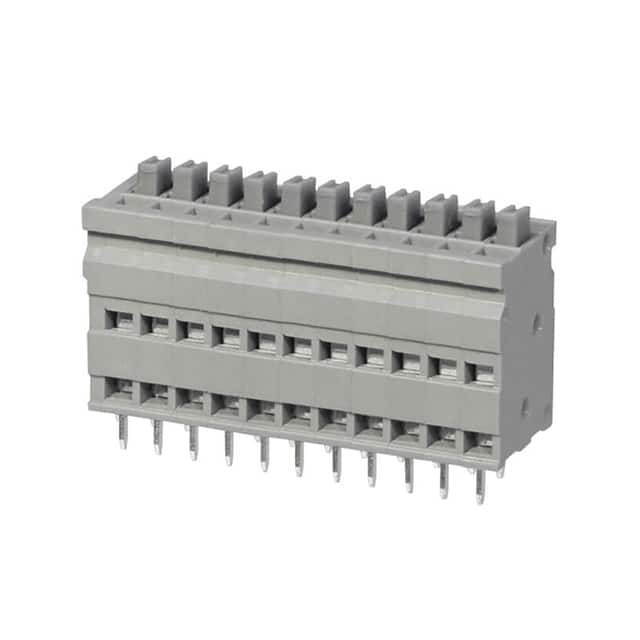 TBL009V-254-11GY-2GY TERMINAL BLOCK, SCREWLESS, 2.54,