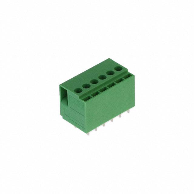 1017495 TERM BLK 6P SIDE ENT 5.08MM PCB