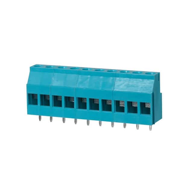 TB010-508-10BE TERMINAL BLOCK, SCREW TYPE, 5.08