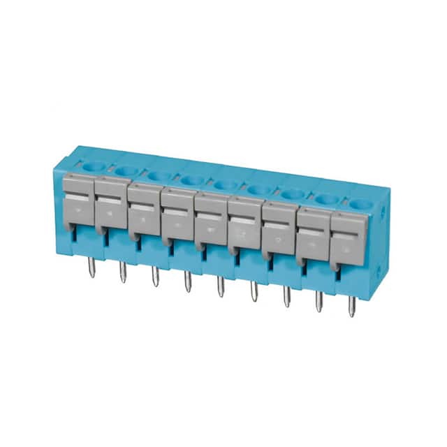 TBL004V-508-09BE-2GY TERMINAL BLOCK, SCREWLESS, 5.08,