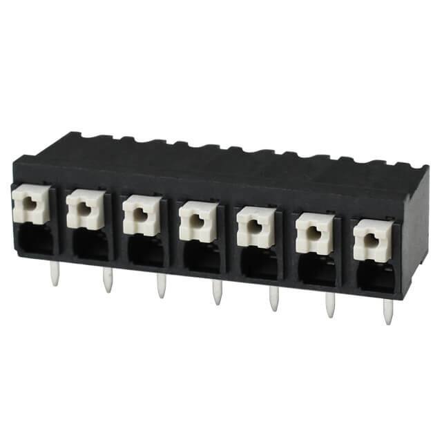 TBLH10-500-07BK TERMINAL BLOCK, SCREWLESS, HIGH