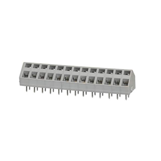 TBL007A-500-13GY TERMINAL BLOCK, SCREWLESS, 5.00,