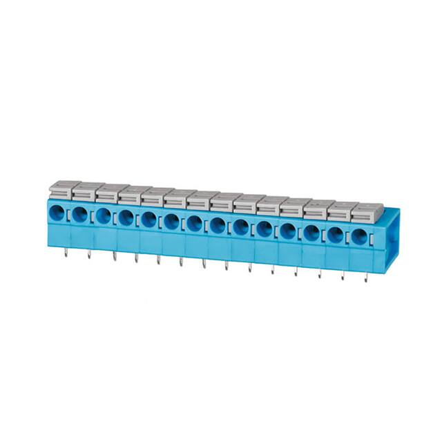 TBL004-508-14BE-2GY TERMINAL BLOCK, SCREWLESS, 5.08,