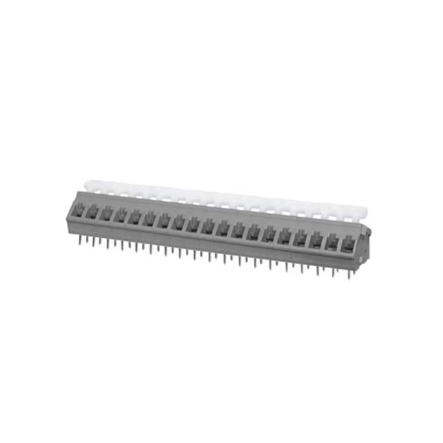 TBL005A-500-19GY-2WT TERMINAL BLOCK, SCREWLESS, 5.00,