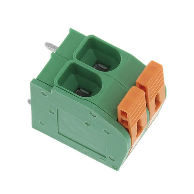 EB171A-02-M TERM BLK 2POS SIDE ENT 7.5MM PCB