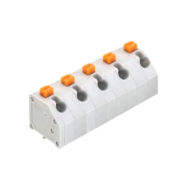 691412220005M TERM BLOCK 5POS 45DEG 7MM PCB