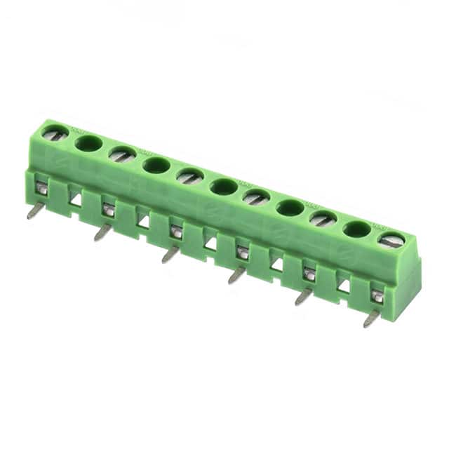 691241600006 TERM BLK 6P TOP ENT 10.16MM PCB
