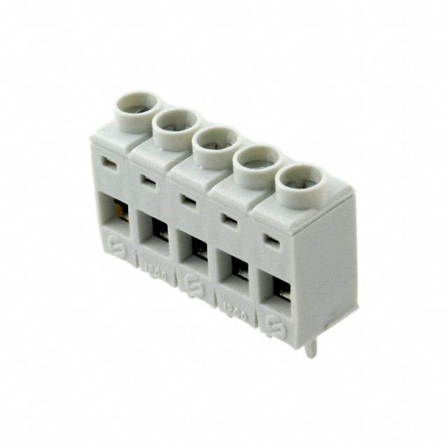 691131710005 TERM BLK 5POS SIDE ENTRY 5MM PCB