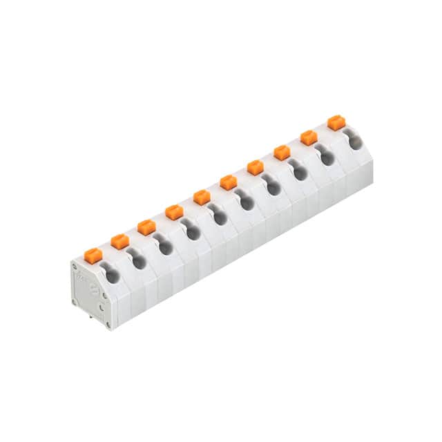 691412220010M TERM BLOCK 10POS 45DEG 7MM PCB