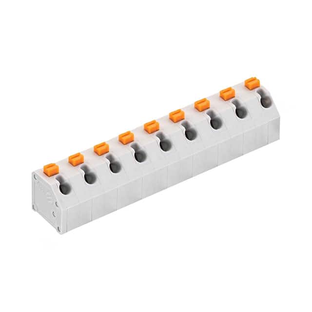 691412220009 TERM BLOCK 9POS 45DEG 7MM PCB