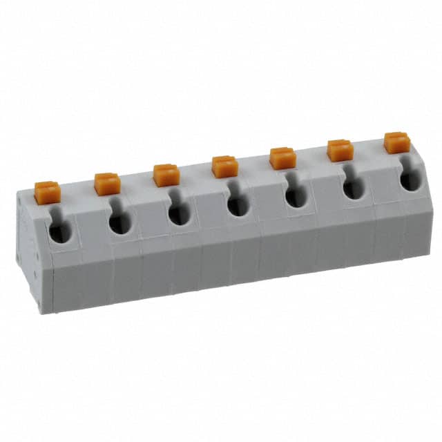 691412420007 TERM BLOCK 7POS 45DEG 7.62MM PCB