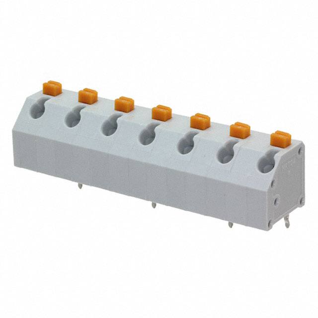 691412420007M TERM BLOCK 7POS 45DEG 7.62MM PCB
