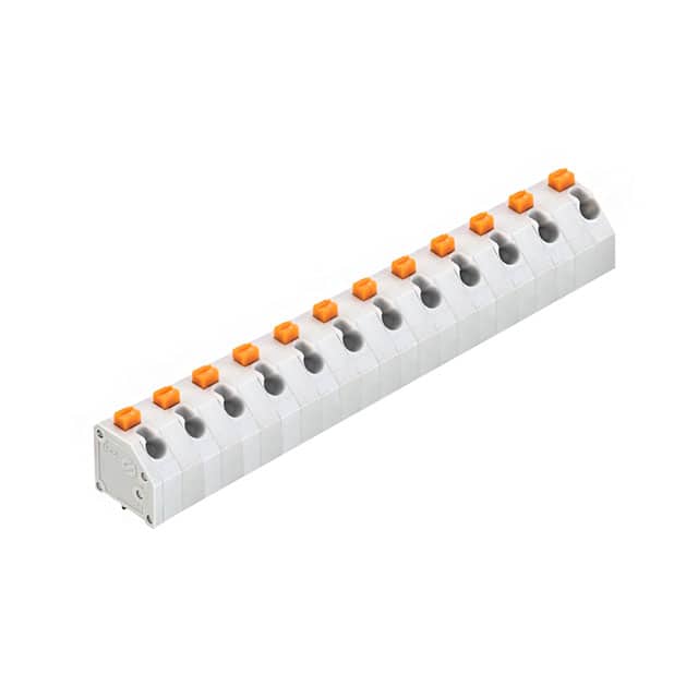 691412220012M TERM BLOCK 12POS 45DEG 7MM PCB